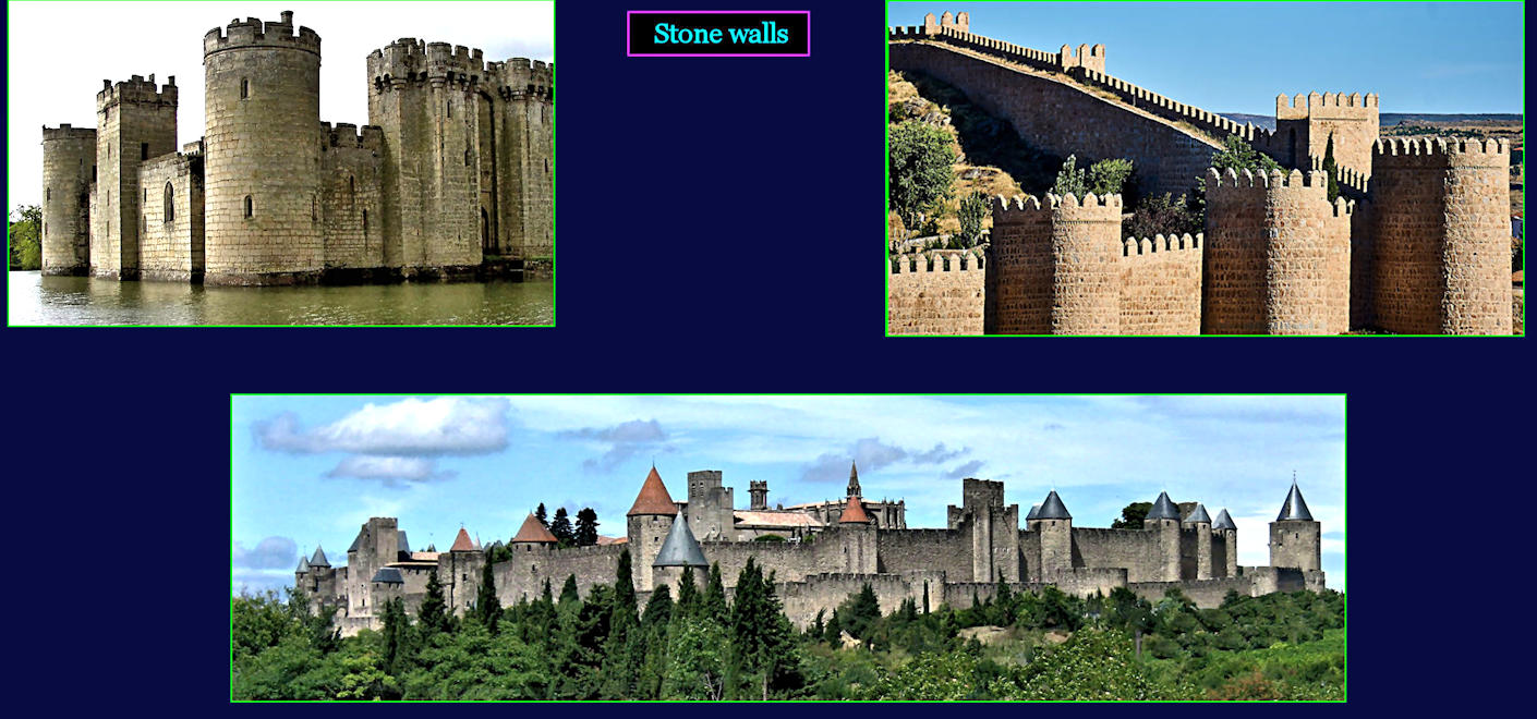 Castles and fortifications, 1200s